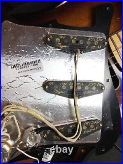 Fender Stevie Ray Vaughan Loaded Pickguard SRV Hand Wound Shielded Pickups Strat