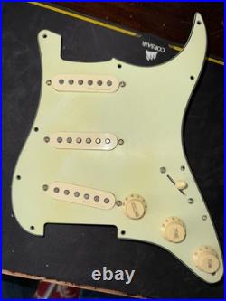 Fender Strat Aged LOADED PICKGUARD Vintage Noiseless Pickups With 10 Tones