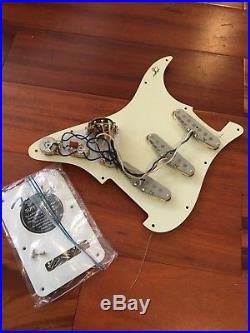 Fender Strat Custom 69 Pickup AY Abby Signed Loaded White Pickguard Stratocaster
