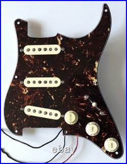Fender Strat Stratocaster Loaded SSS Pickguard Custom Shop 57/62 Pickups