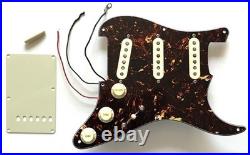 Fender Strat Stratocaster Loaded SSS Pickguard Custom Shop 57/62 Pickups