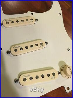 Fender Strat Stratocaster N3 Noiseless Pickups Loaded Pickguard Assembly
