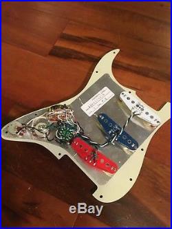 Fender Strat Stratocaster N3 Noiseless Pickups S-1 Loaded Pickguard Assembly