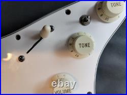 Fender Strat Ultra USA 1990's Loaded Pickguard HSS 2xRed/Gold/Blue RARE Fender Strat Ultra USA 1990's Loaded Pickguard HSS 2xRed/Gold/Blue RARE