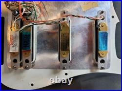 Fender Strat Ultra USA 1990's Loaded Pickguard HSS 2xRed/Gold/Blue RARE Fender Strat Ultra USA 1990's Loaded Pickguard HSS 2xRed/Gold/Blue RARE