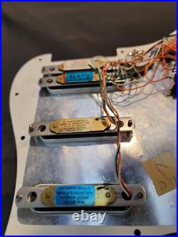 Fender Strat Ultra USA 1990's Loaded Pickguard HSS 2xRed/Gold/Blue RARE Fender Strat Ultra USA 1990's Loaded Pickguard HSS 2xRed/Gold/Blue RARE