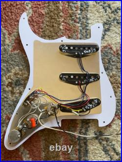 Fender Stratocaster American Standard Alnico 5 Loaded Pickguard Excellent