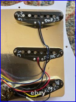 Fender Stratocaster American Standard Alnico 5 Loaded Pickguard Excellent