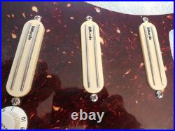Fender Stratocaster Loaded Pickguard. DiMarzio Cruisers Excellent