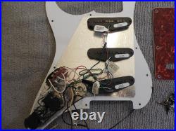 Fender Stratocaster Loaded Pickguard DiMarzio PUPS Excellent