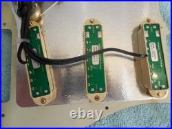 Fender Stratocaster Loaded Pickguard. Seymour Duncan Everything AXE Excellent