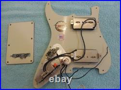 Fender Stratocaster Loaded Pickguard Seymour Duncan P- Rails Excellent