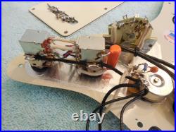Fender Stratocaster Loaded Pickguard Seymour Duncan P- Rails Excellent