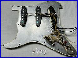 Fender Stratocaster Loaded Pickguard Strat SRV pickups and assembly Mint 3 ply