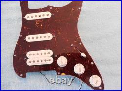 Fender Stratocaster Loaded Pickguard Texas Specials and Pearly Gates Excellent