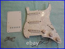 Fender Stratocaster Loaded Pickguard. Upgraded. Excellent