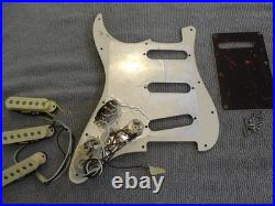 Fender Stratocaster Loaded Pickguard Vintage Noiseless Pickups. Project. VGC