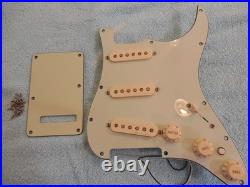 Fender Stratocaster Loaded Pickguard. Vintage Noiseless withS-1 Excellent