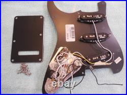 Fender Stratocaster Loaded Pickguard Vintage Noiseless withS-1 switch. Excellent