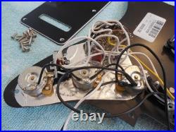 Fender Stratocaster Loaded Pickguard Vintage Noiseless withS-1 switch. Excellent
