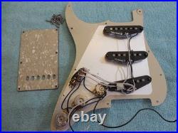 Fender Stratocaster MIM Loaded Pickguard Upgraded Excellent