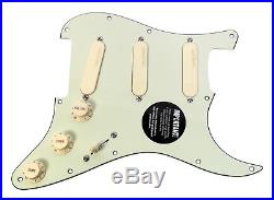 Fender Stratocaster Strat Clapton Lace Sensor Gold Loaded Pickguard MG/AW