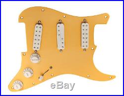 Fender Stratocaster Strat Loaded Pickguard Duncan Everything Axe Pickups GA/WH