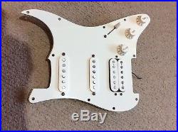Fender Stratocaster USA Loaded Pickguard Fat Strat S1 Switching & Superswitch