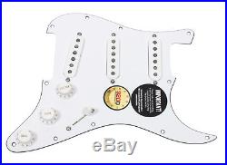 Fender Tex-Mex 920D Loaded Pre-wired Strat Pickguard WH/WH
