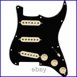 Fender Tex-Mex Loaded Stratocaster Pickguard, Black
