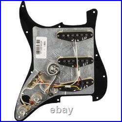 Fender Tex-Mex Loaded Stratocaster Pickguard, Black
