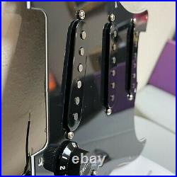 Fender Tex-Mex Stratocaster LOADED 3-Ply Black Pickguard Back Cover USA Strat