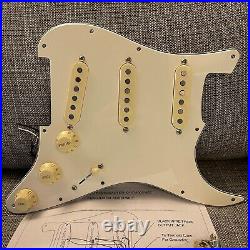 Fender Tex-Mex Stratocaster LOADED 3-Ply Parchment Pickguard USA Standard Strat