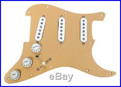 Fender Texas Special Strat Loaded Strat Pickguard Anodized Gold / White