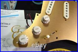 Fender USA 60th Anniversary DUAL VINTAGE BOOSTERT Loaded Pickguard Stratocaster