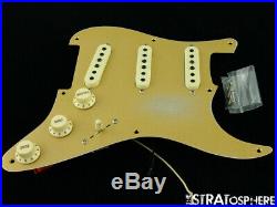 Fender USA Custom Shop NAMM 1956 Relic Stratocaster Gold LOADED PICKGUARD Strat