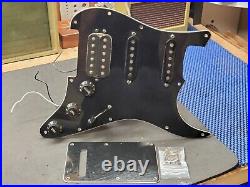 Fender USA Deluxe HSS Strat LOADED PICKGUARD for Humbucker Stratocaster Relic