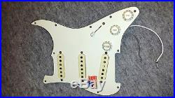 Fender USA Strat LOADED PICKGUARD Stratocaster American SSS Shielded Wiring