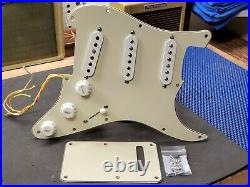 Fender USA Stratocaster LOADED PICKGUARD Dimarzio Virtual Vintage Strat Pickups