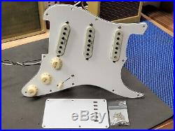 Fender USA Yngwie Malmsteen Strat Guitar LOADED PICKGUARD Duncan S10-STK Fury