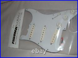 Fishman Fluence PRF-STR-WPG Loaded Strat Pickguard (White) Brand New