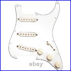 Fishman Fluence Strat Set Greg Koch Loaded Pickguard White