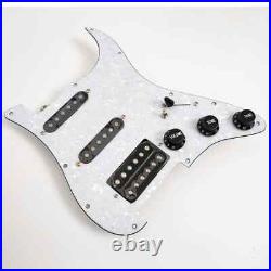 Fits Fender Strat Prewired Loaded Pickguard with Coil Splittin Alnico 5 Pickups
