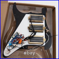 For Fender Strat Guitar HHH Prewired Loaded Pickguard Humbucker Pickups