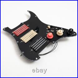 For Fender Strat Guitar HHH Prewired Loaded Pickguard Humbucker Pickups