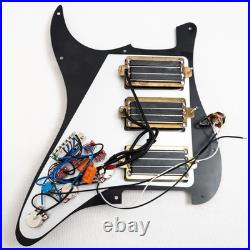 For Fender Strat Guitar HHH Prewired Loaded Pickguard Humbucker Pickups