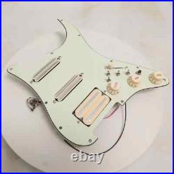 For Fender Strat Guitar Prewired Loaded Pickguard SSH Humbucker Pickups