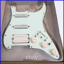 For Fender Strat Guitar Prewired Loaded Pickguard SSH Humbucker Pickups