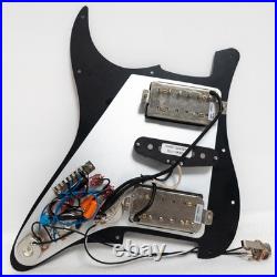 For Fender Strat Guitar Prewired Loaded Pickguard with HSH Ainico 5 Pickups