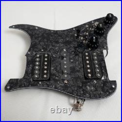 For Fender Strat Guitar Prewired Loaded Pickguard with HSH Ainico 5 Pickups
